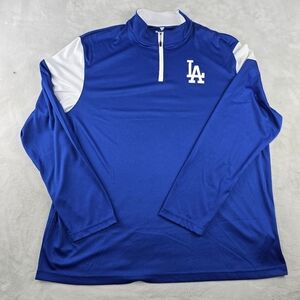 Fanatics Los Angeles 1/4 Zip Long Sleeve Sz 2XL